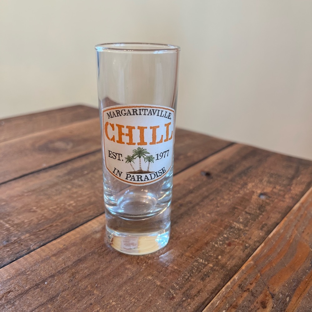 Jimmy Buffet Margaritaville shot glass